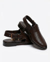Premium Brown Peshawari Chappal for Men – Comfortable Traditional Sandals with Adjustable Strap